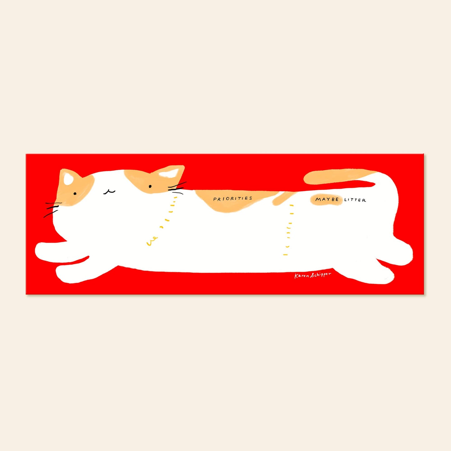 Cooper Cat Desk Planner – Cute Cat Weekly Desk Planner Pad