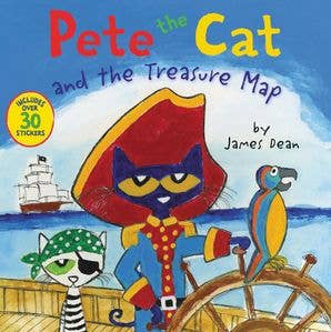 Pete the Cat and the Treasure Map : James Dean