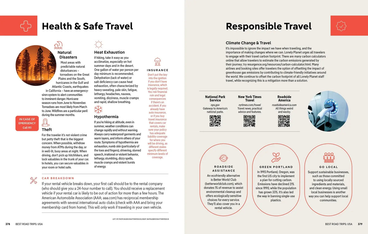 Lonely Planet Best Road Trips USA: Trade Paperback