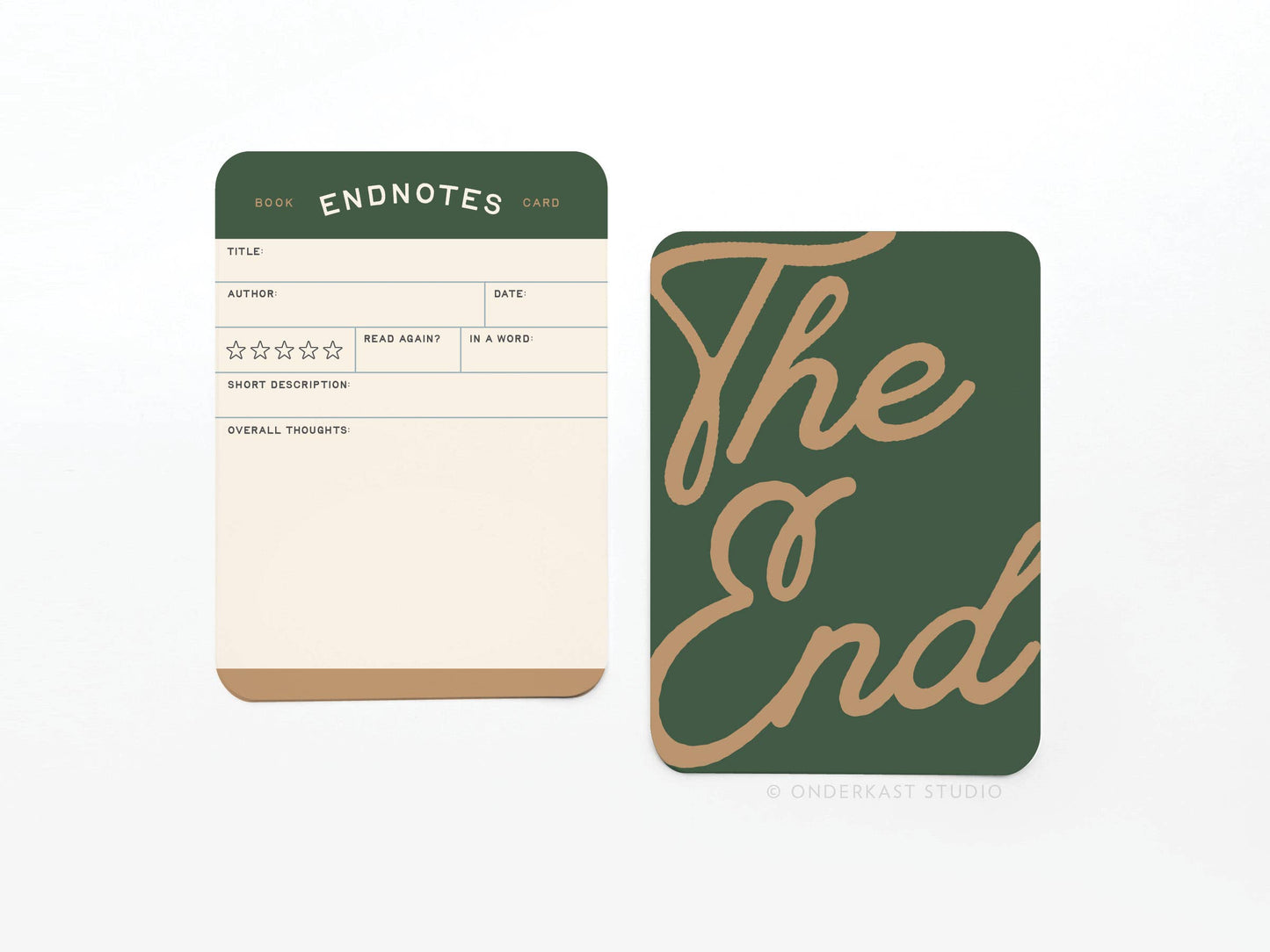 Endnotes Book Review Cards