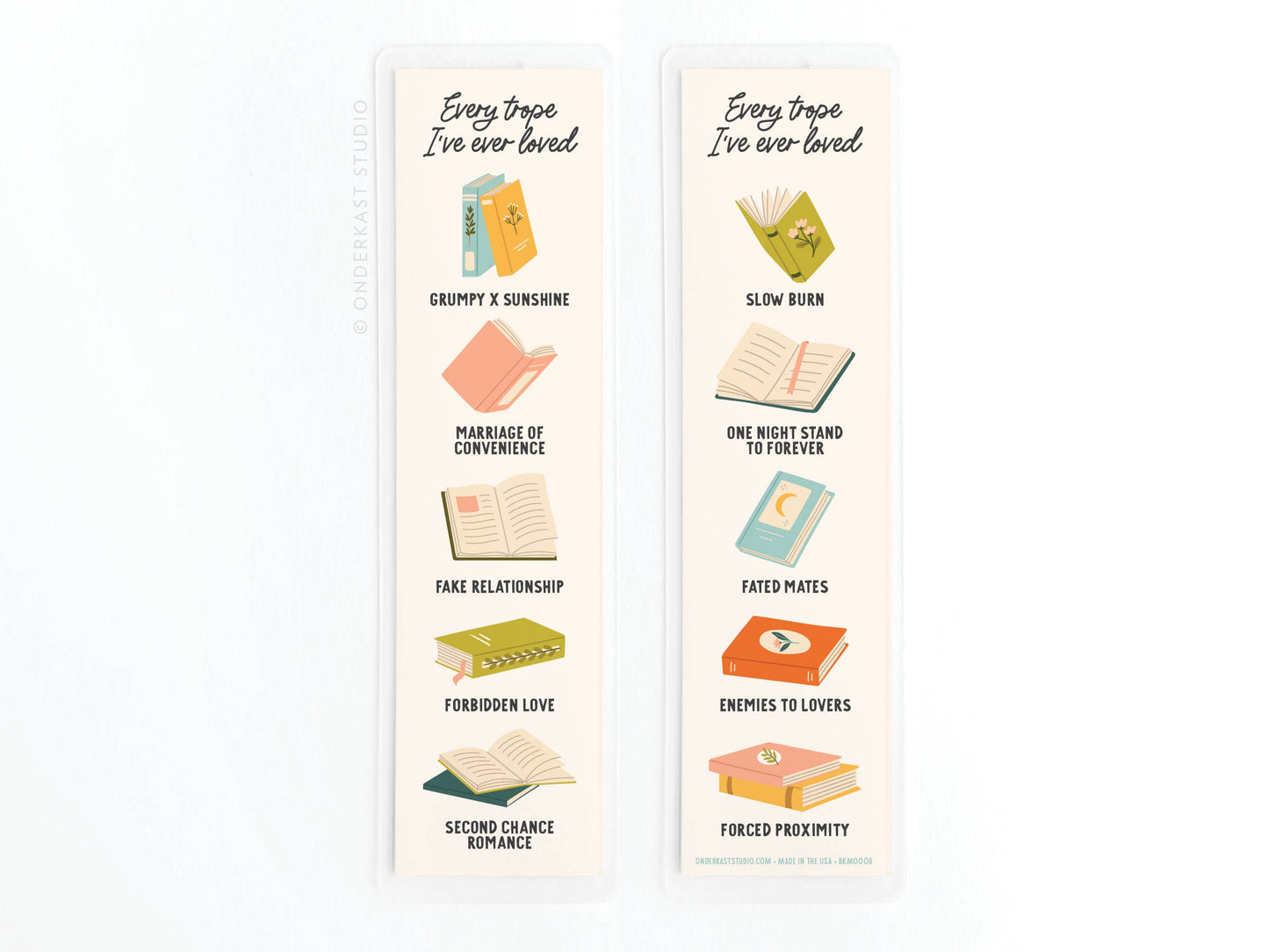 Every Trope I've Ever Loved Laminated Bookmark
