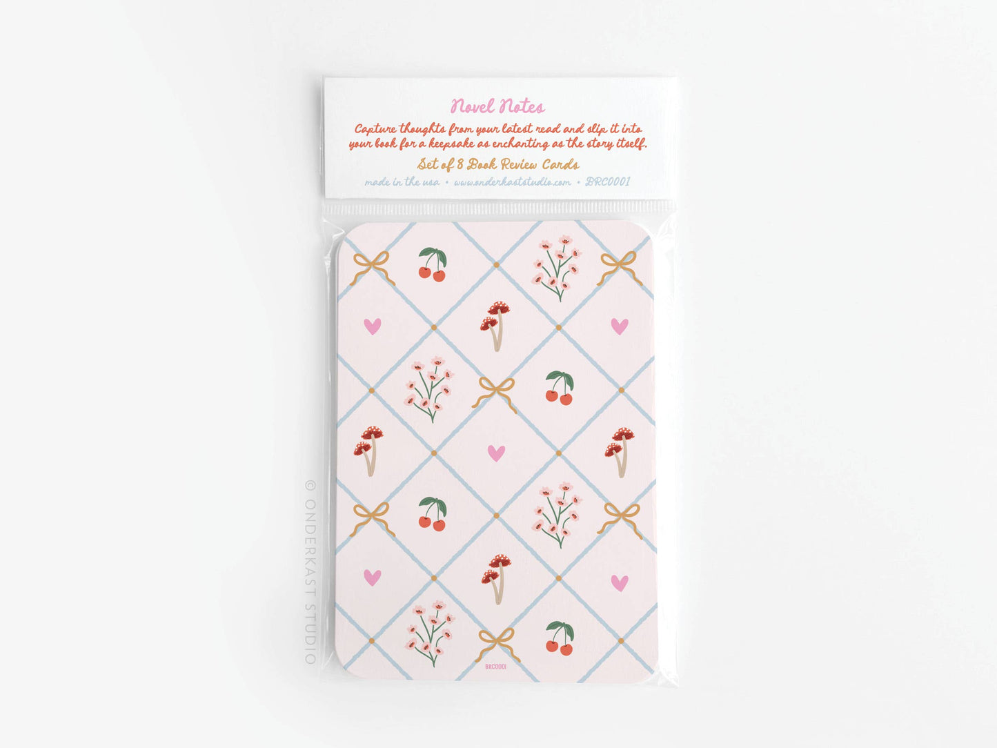 Coquette Novel Notes Book Review Cards