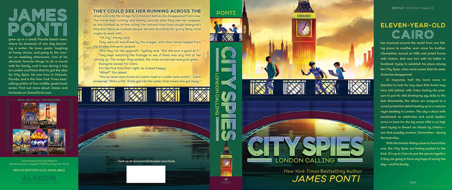 London Calling by James Ponti: Hardcover; 400 pages / English