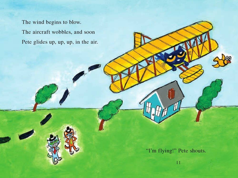 Pete the Cat and the Wright Brothers : James Dean