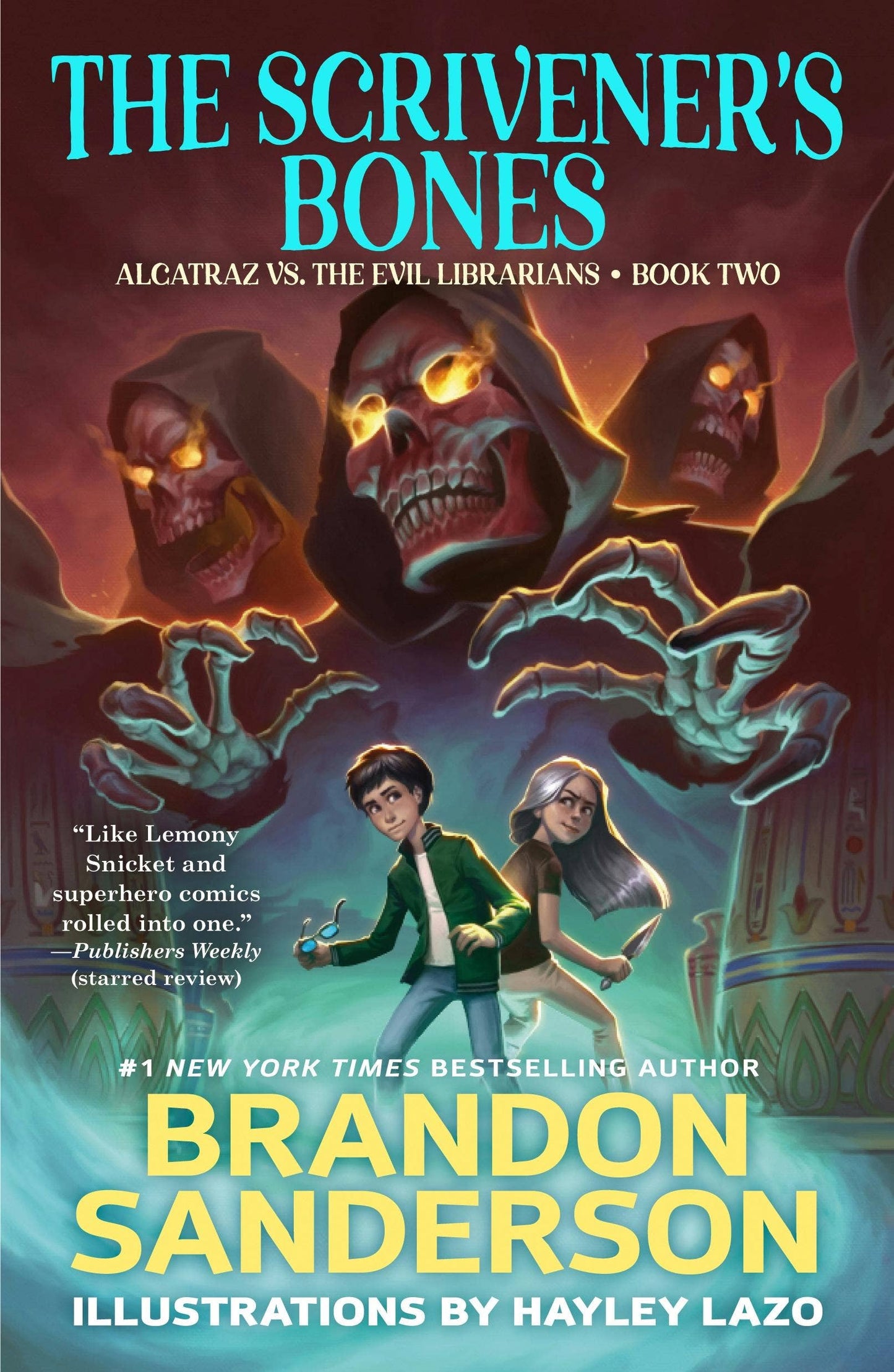 Scrivener's Bones: Alcatraz Vs. The Evil Librarians #1