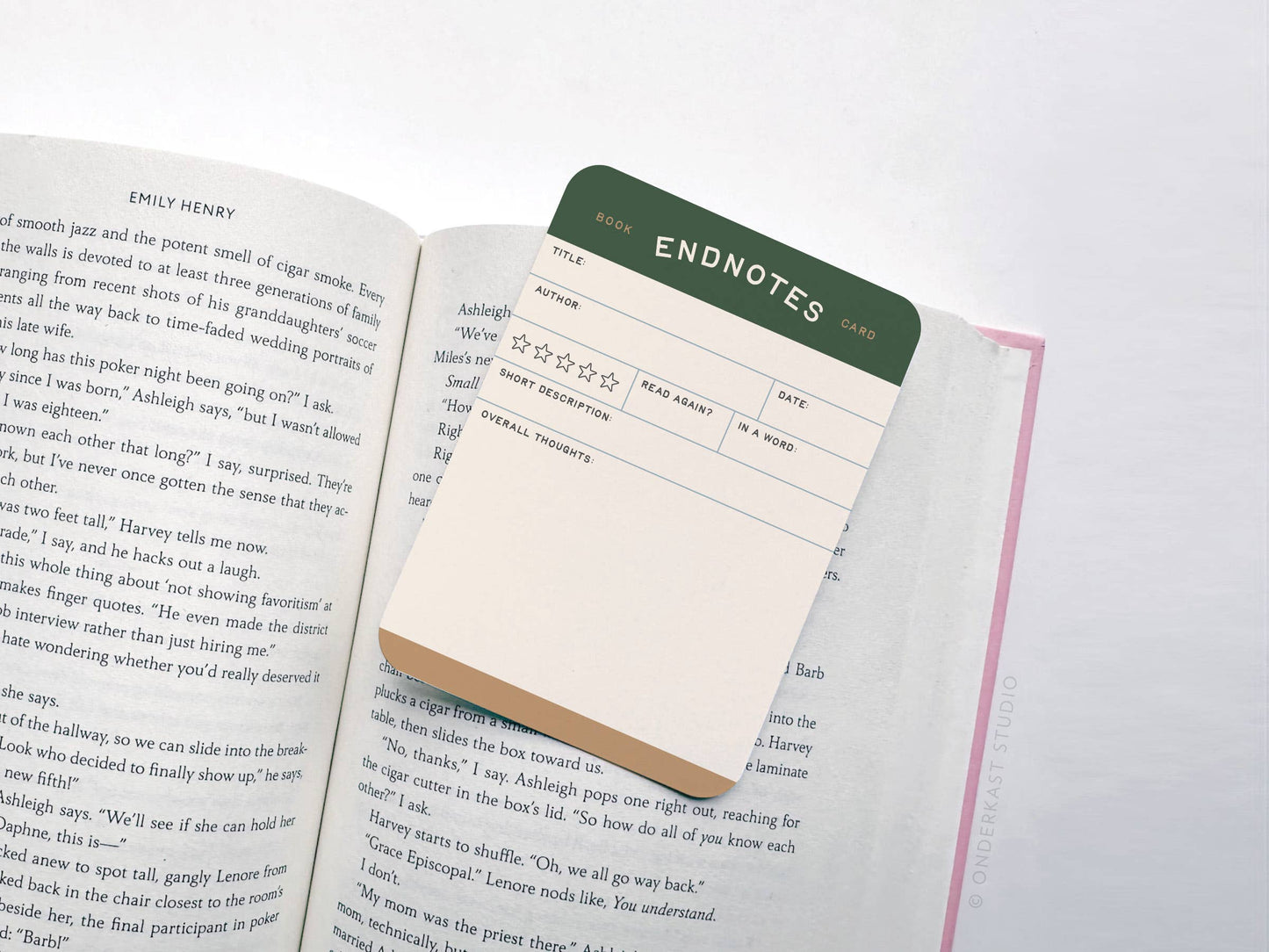 Endnotes Book Review Cards