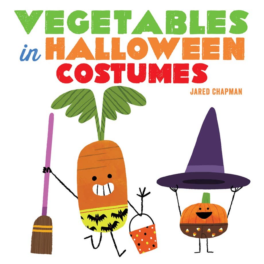 Vegetables in Halloween Costumes (Board Book)