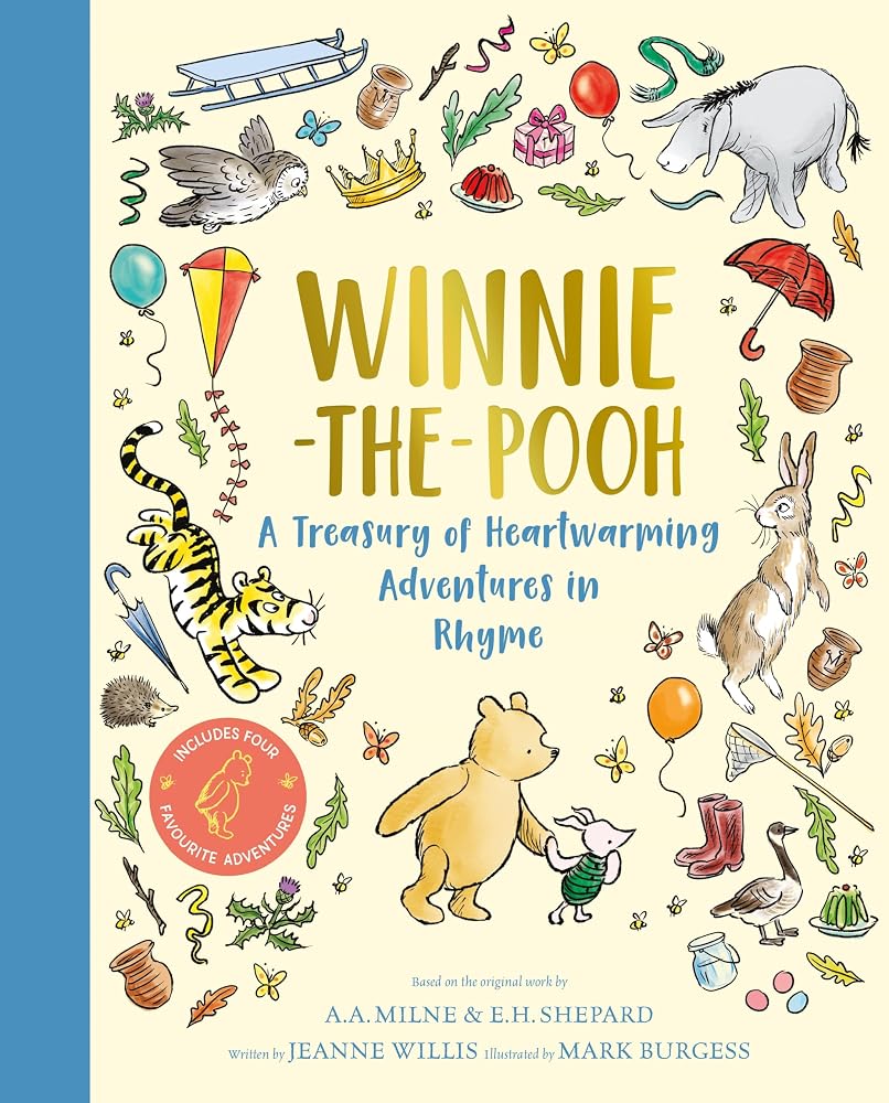 Winnie-the-Pooh: A Treasury of Heart-warming Adventures in Rhyme cover image