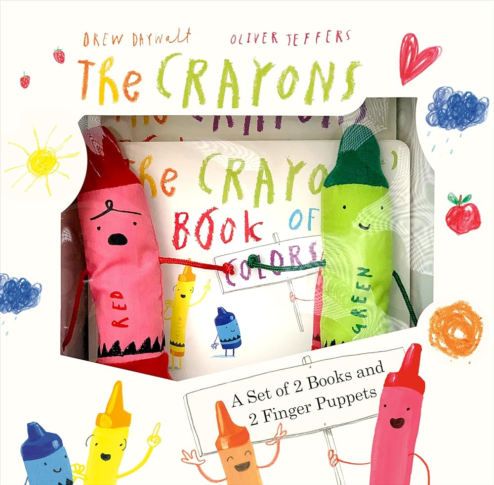 The Crayons: A Set of Books and Finger Puppets (My First Crayons) cover image