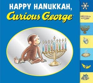 Happy Hanukkah, Curious George Tabbed Board Book : H. A. Rey