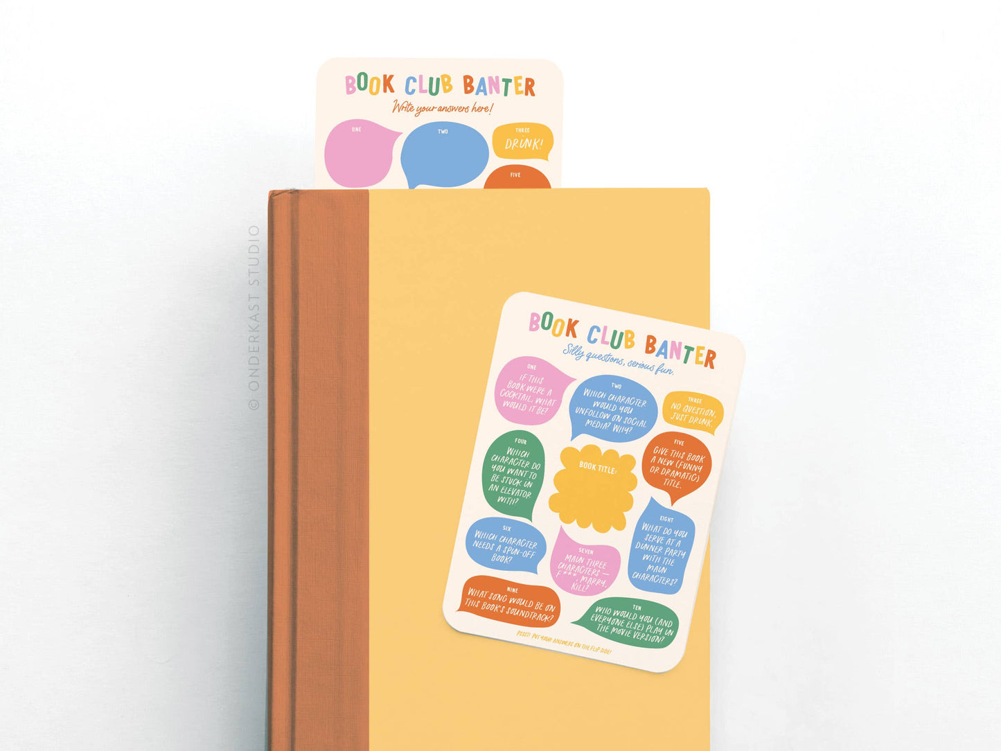 Book Club Banter Book Review Cards