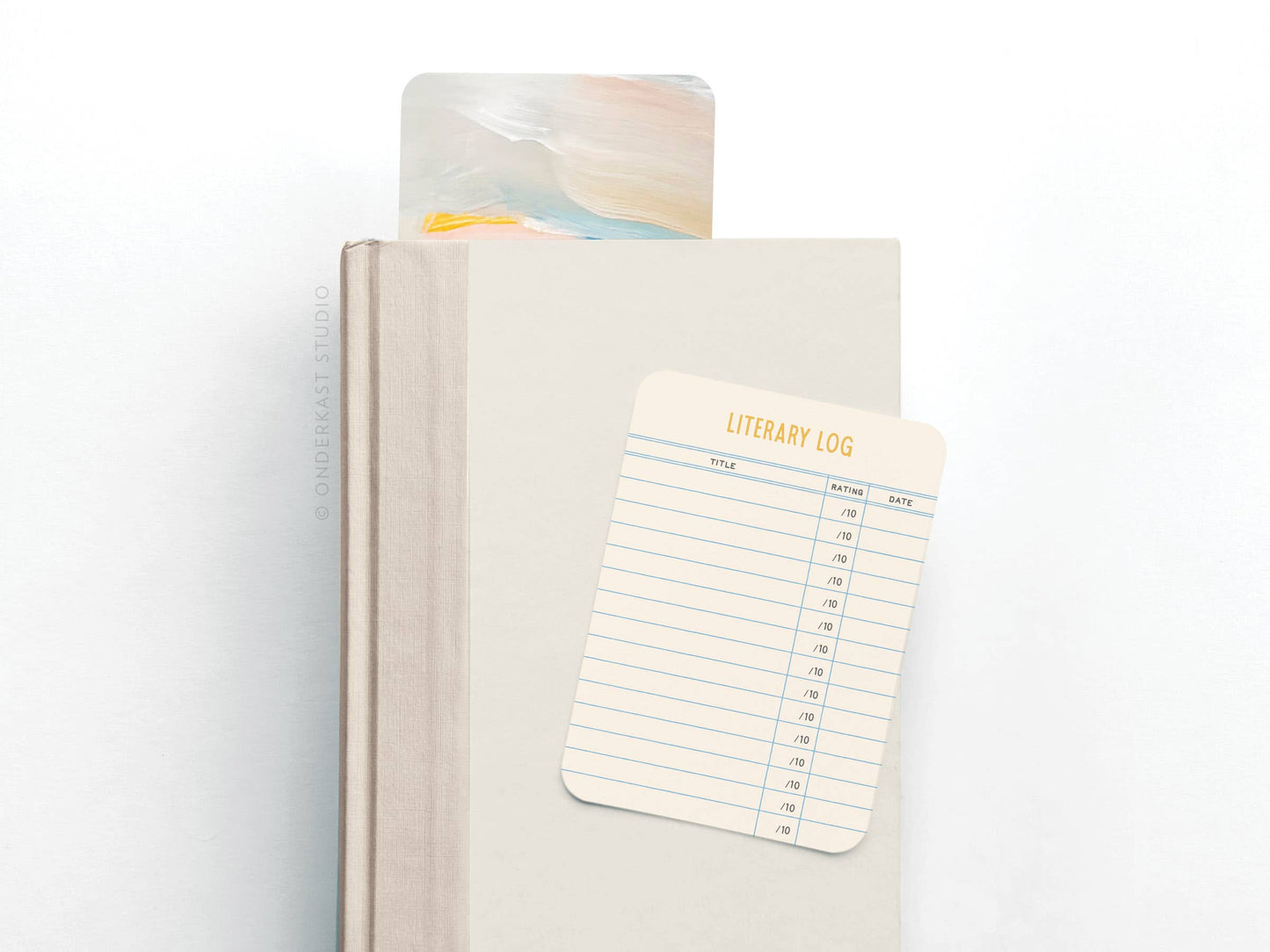 Literary Log Book Review Cards