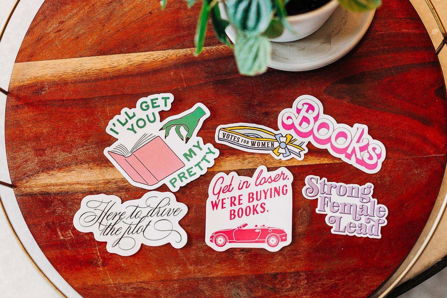 Get in Loser, We're Buying Books - Sticker
