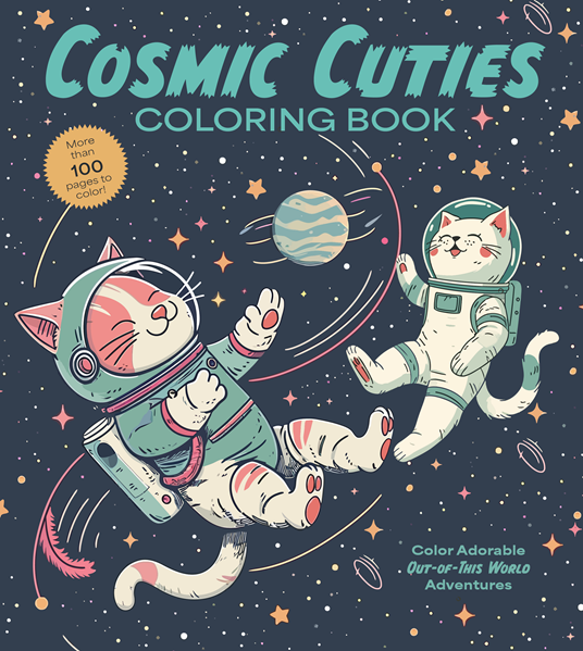 Cosmic Cuties Coloring Book