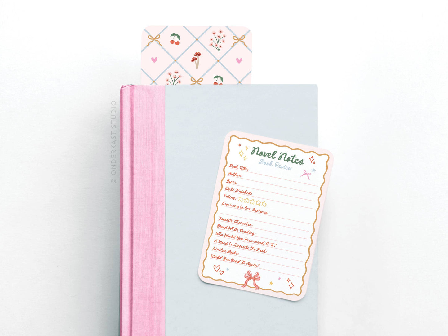 Coquette Novel Notes Book Review Cards