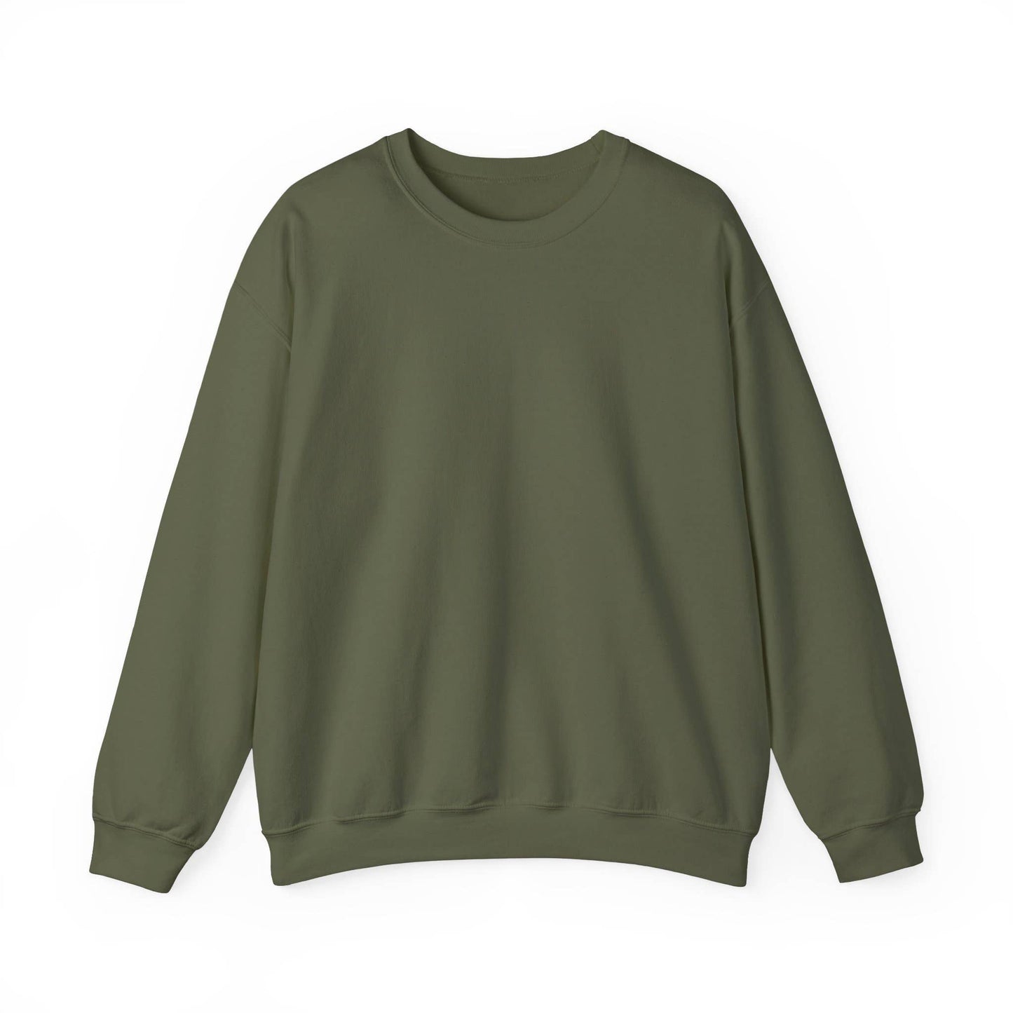 Custom LOGO Sweatshirt *Embroidered // Gildan, One-Sided: Navy / M