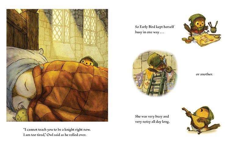 Knight Owl and Early Bird: Hardcover