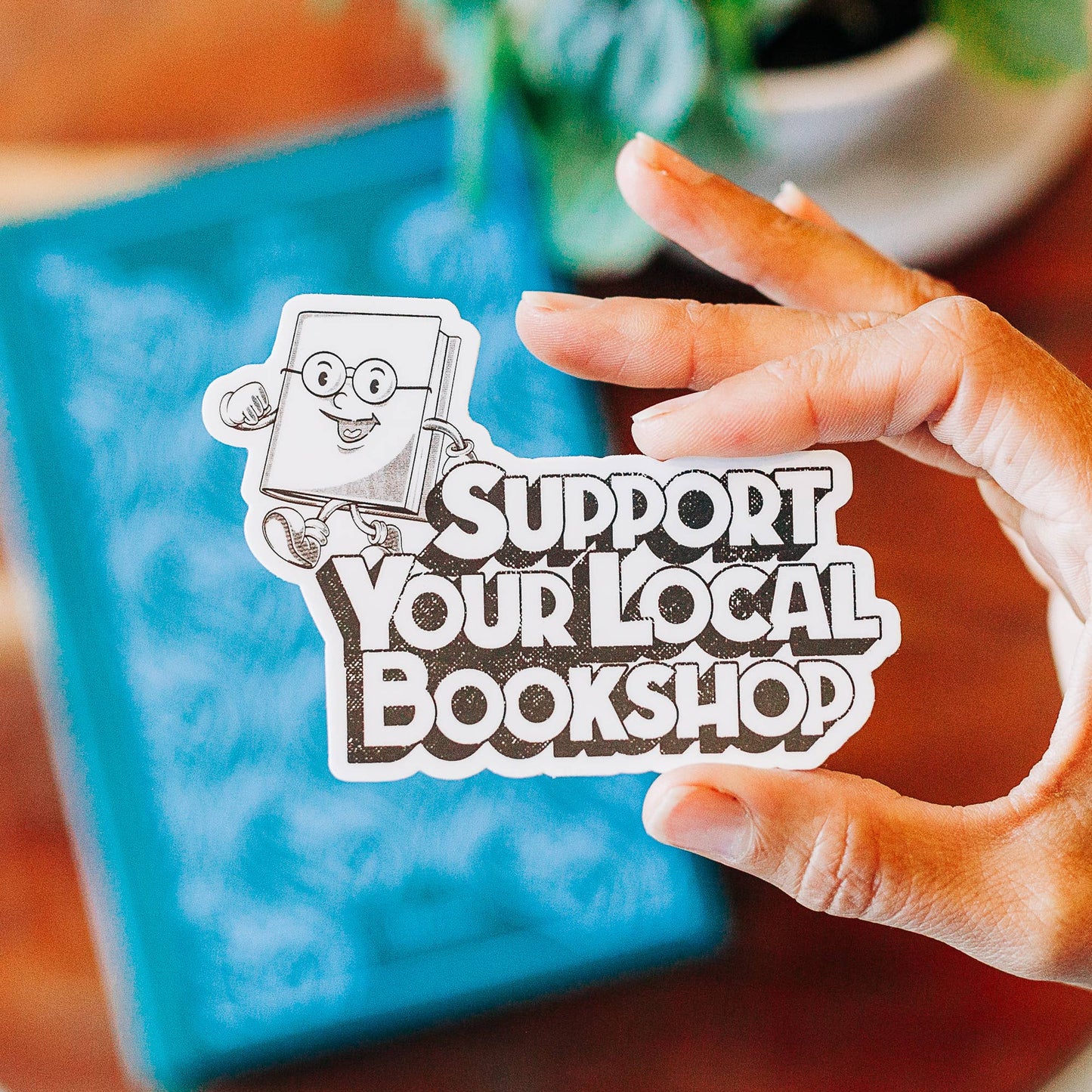 Support Your Local Bookshop - Sticker