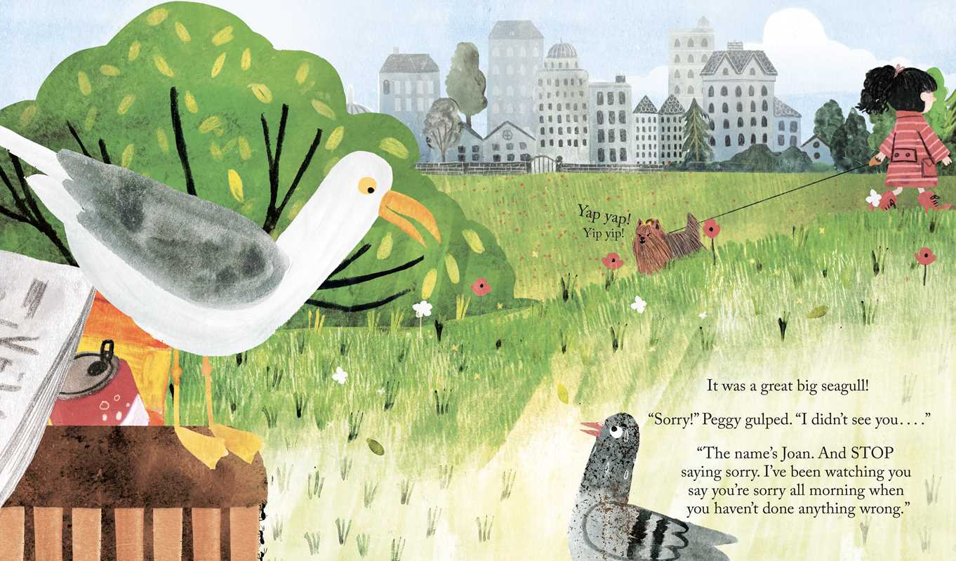 Peggy the Always Sorry Pigeon by Wendy Meddour: Hardcover; 32 pages / English