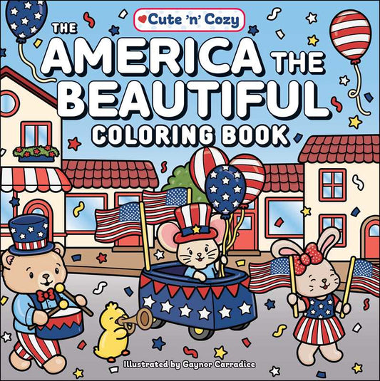 America the Beautiful Coloring Book by: Paperback; 96 pages / English