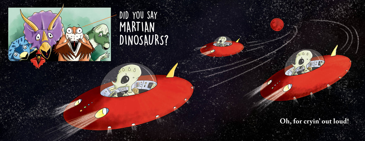 Dinosaurs in Space