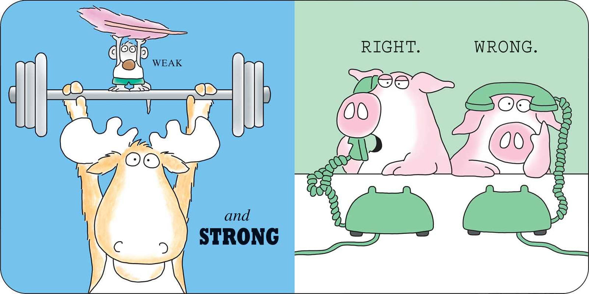 Opposites by Sandra Boynton: Board Books; 16 pages / English