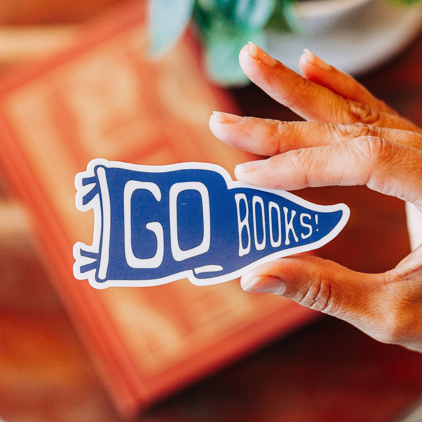 Go Books - Sticker