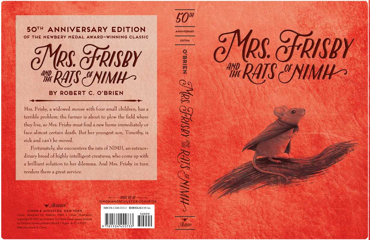 Mrs. Frisby and the Rats of Nimh by Robert C. O'Brien: Paperback; 240 pages / English