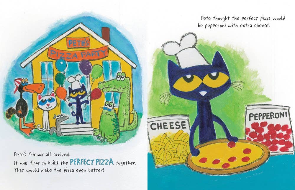 Pete the Cat and the Perfect Pizza Party : James Dean