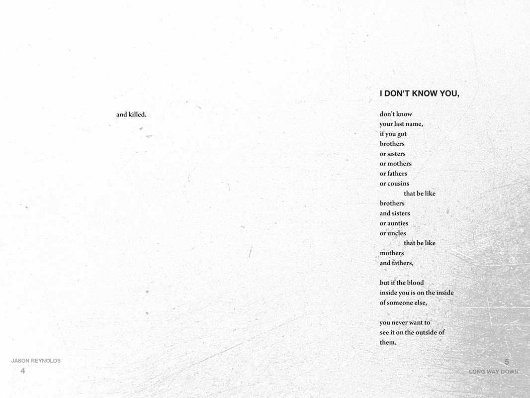 Long Way Down by Jason Reynolds: Paperback; 336 pages / English