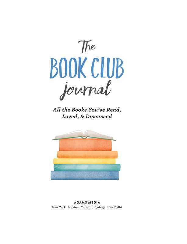 Book Club Journal