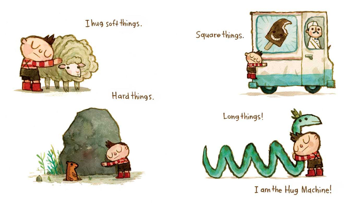 Hug Machine by Scott Campbell: Board Books; 36 pages / English