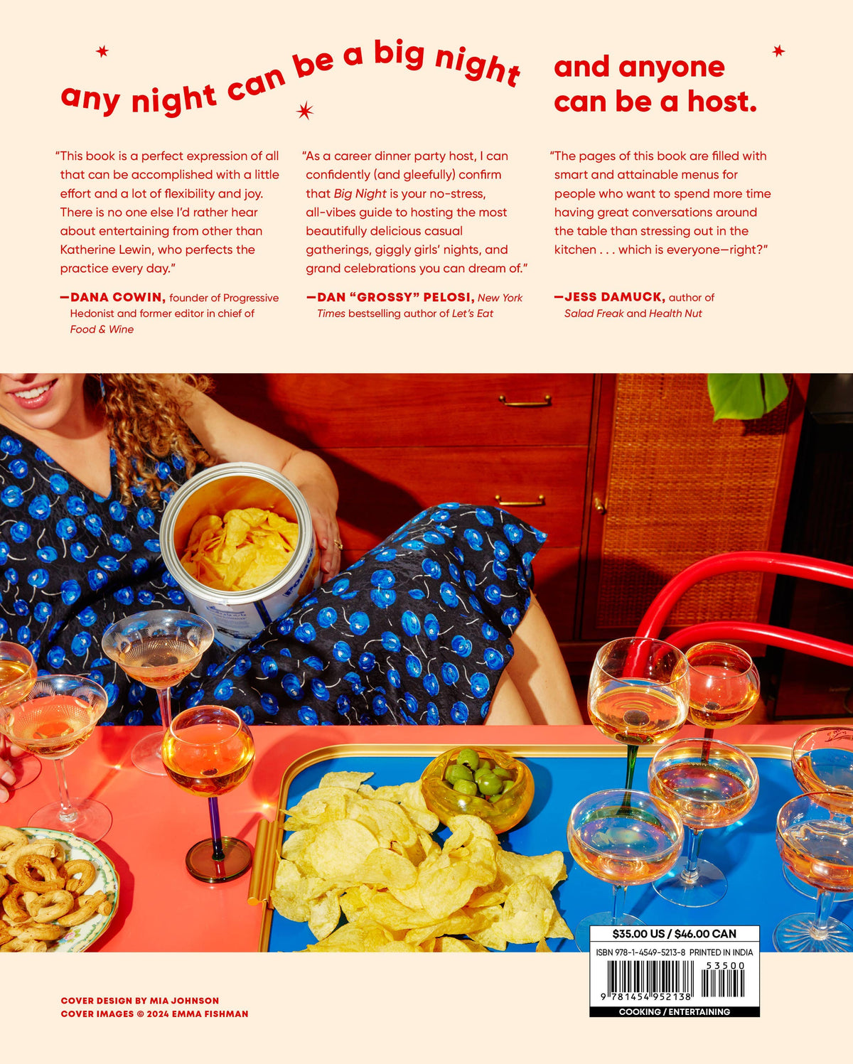 Big Night: Dinners, Parties & Dinner Parties: Hardcover