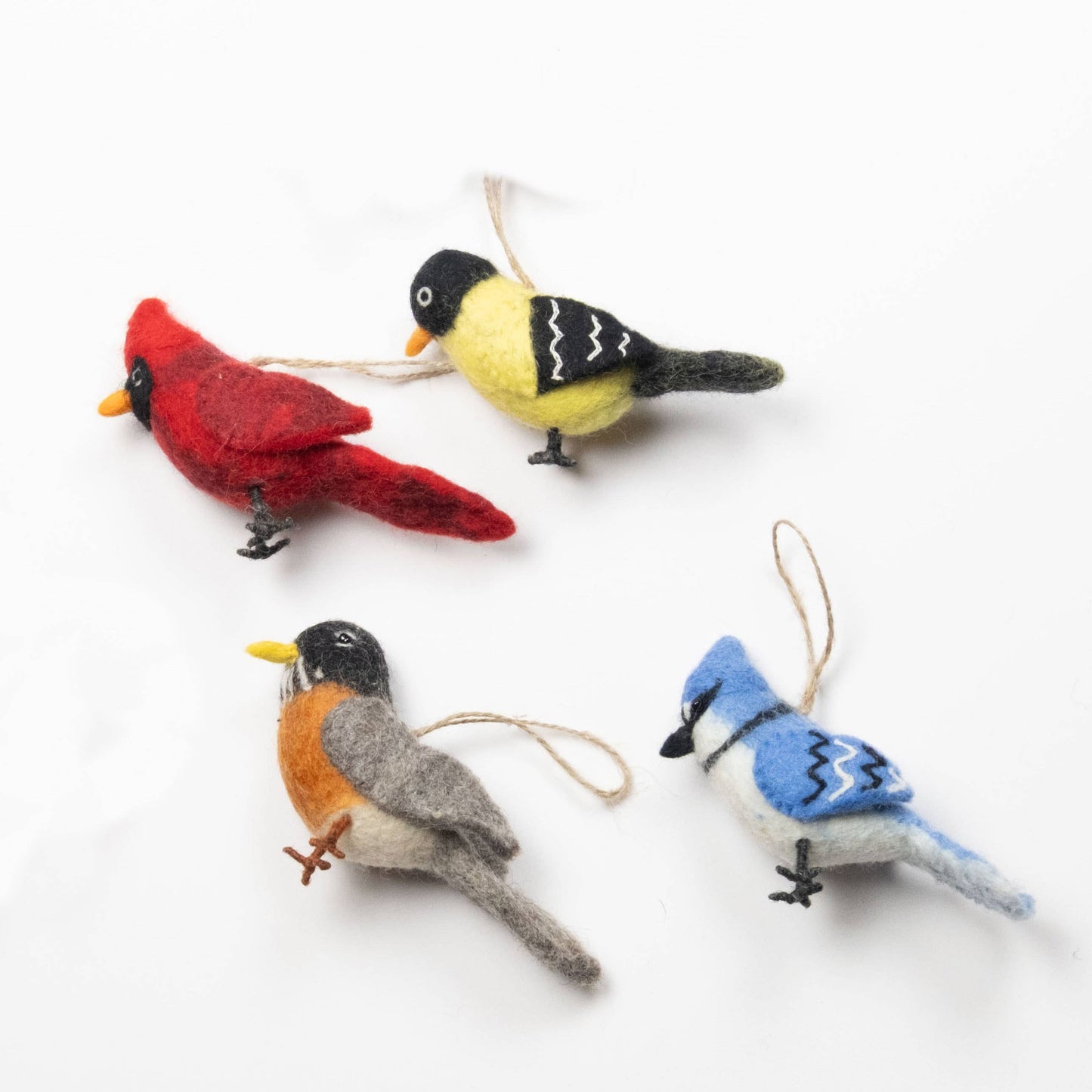 Ornament - Birds - Set of 4