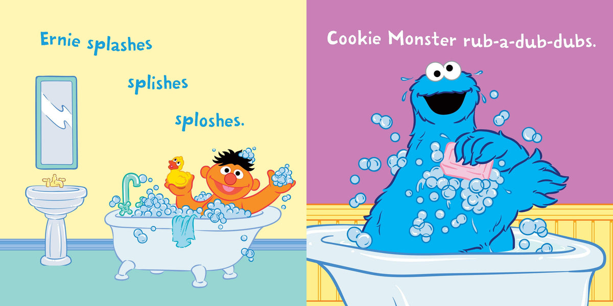 Indestructibles: Sesame Street: Let's Take a Bath!: Trade Paperback