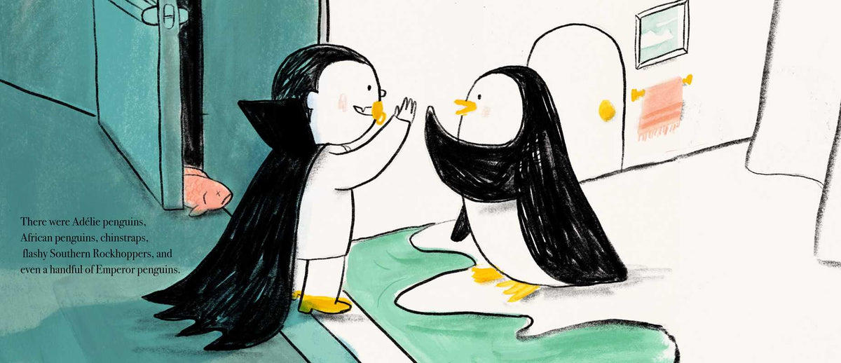 Vampenguin by Lucy Ruth Cummins: Hardcover; 48 pages / English
