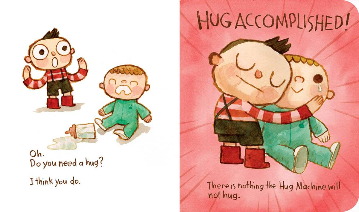 Hug Machine by Scott Campbell: Board Books; 36 pages / English