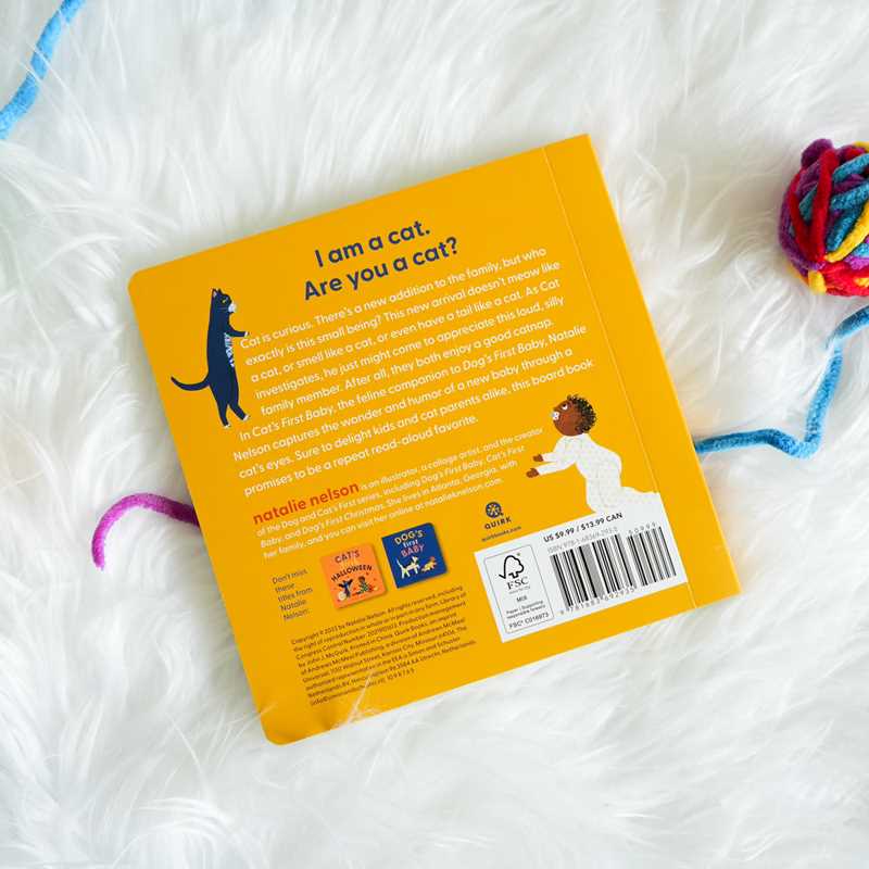 Cat's First Baby by Natalie  Nelson: Board Books; 28 pages / English