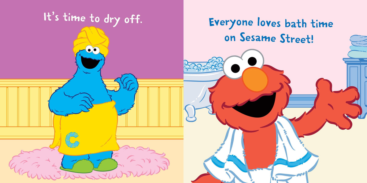 Indestructibles: Sesame Street: Let's Take a Bath!: Trade Paperback