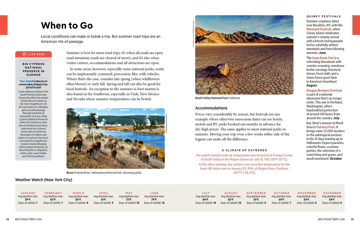 Lonely Planet Best Road Trips USA: Trade Paperback
