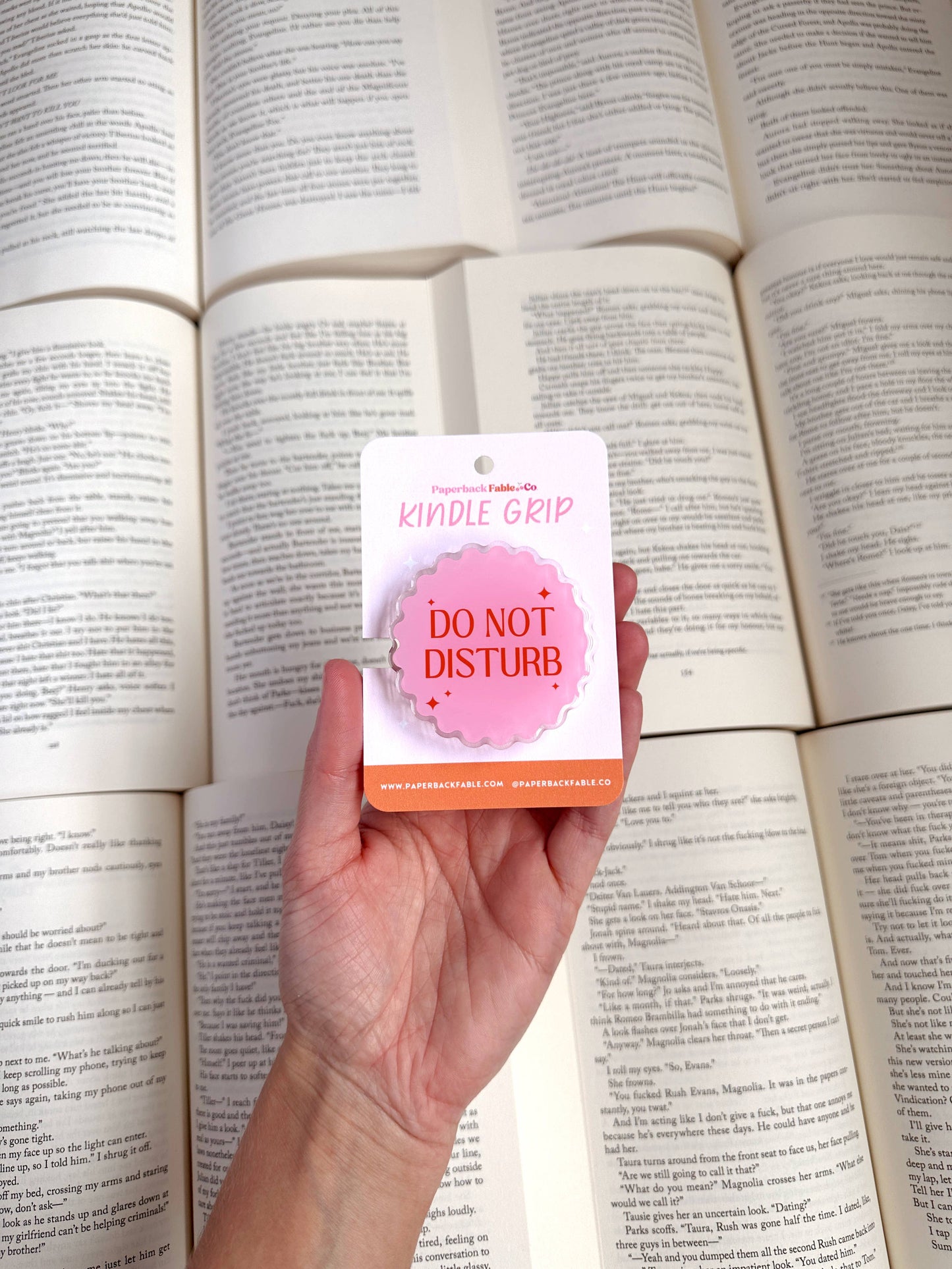 Do Not Disturb - Kindle Grip: Red