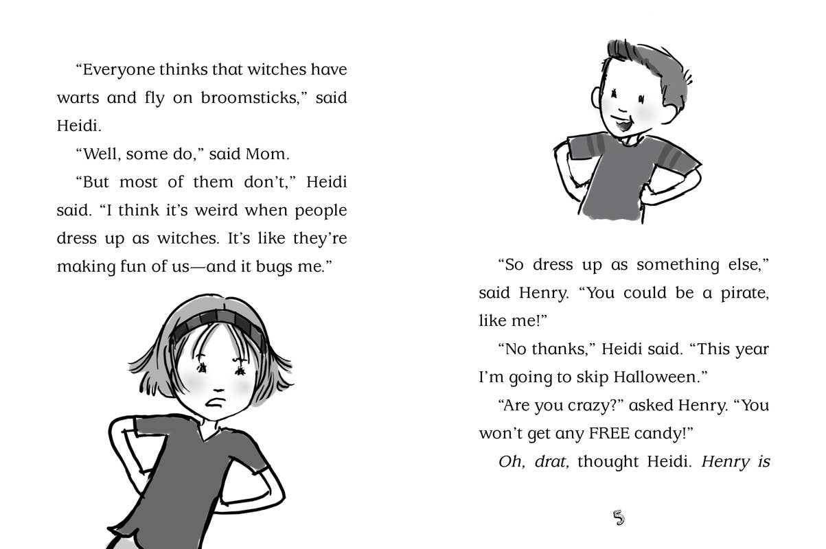 Heidi Heckelbeck in Disguise by Wanda Coven: Paperback; 128 pages / English