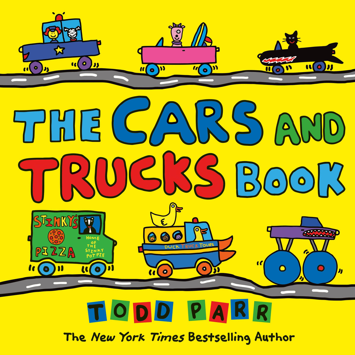 The Cars and Trucks Book: Hardcover
