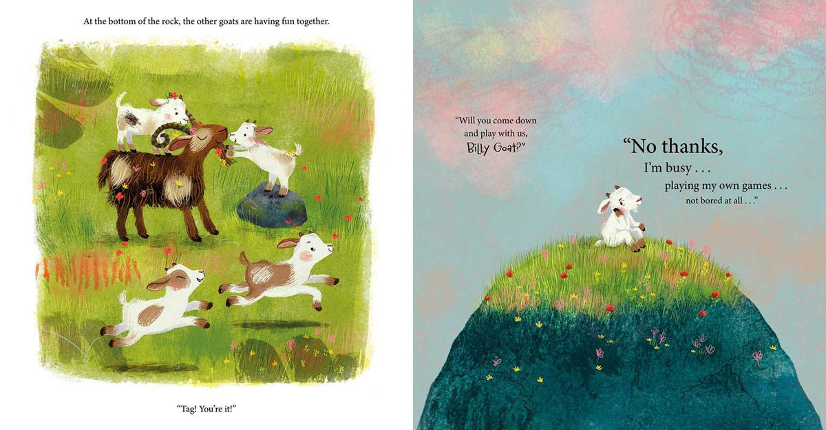 Billy Goat at the Top by Esther van den Berg: Hardcover; 32 pages / English