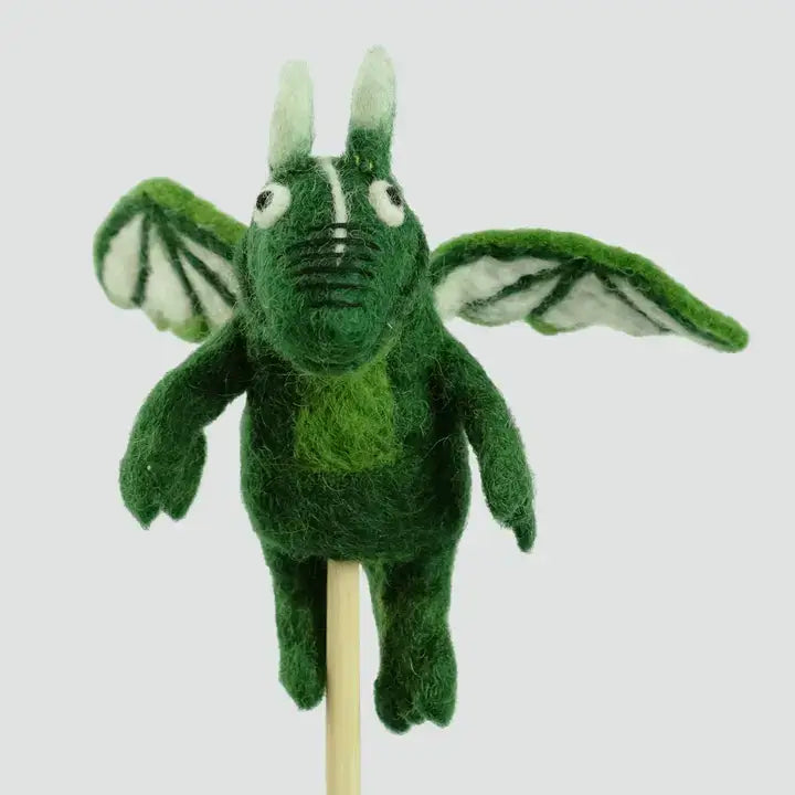 Finger Puppets - Sensory Play - Dragon - Assorted