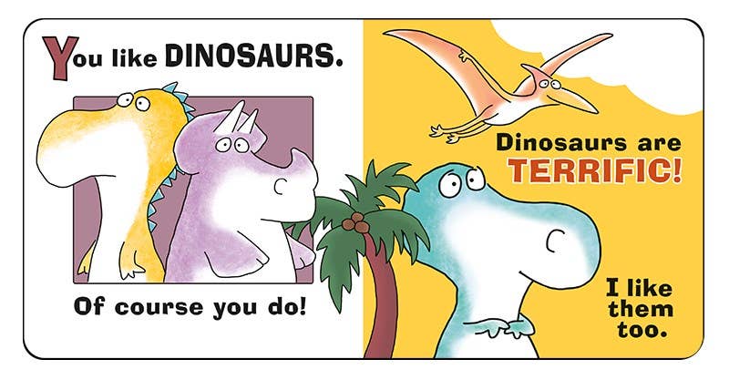 Dinosaurs in Trucks Because Hey, Why Not?: Board Book