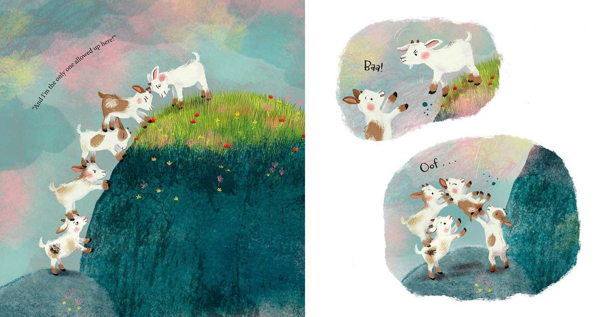 Billy Goat at the Top by Esther van den Berg: Hardcover; 32 pages / English