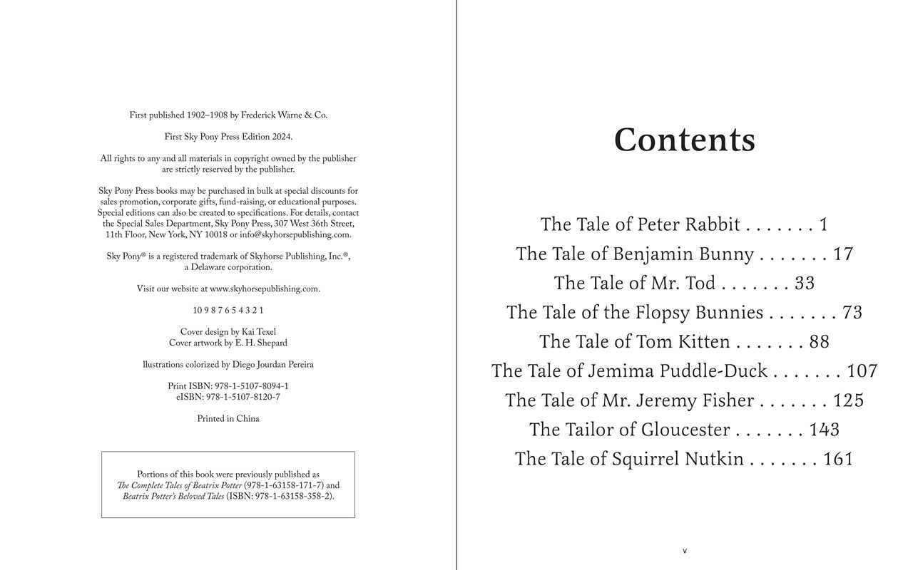 Essential Beatrix Potter Storytime Collection by Beatrix Potter: Hardcover; 184 pages / English