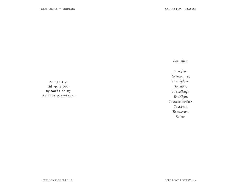 Self Love Poetry