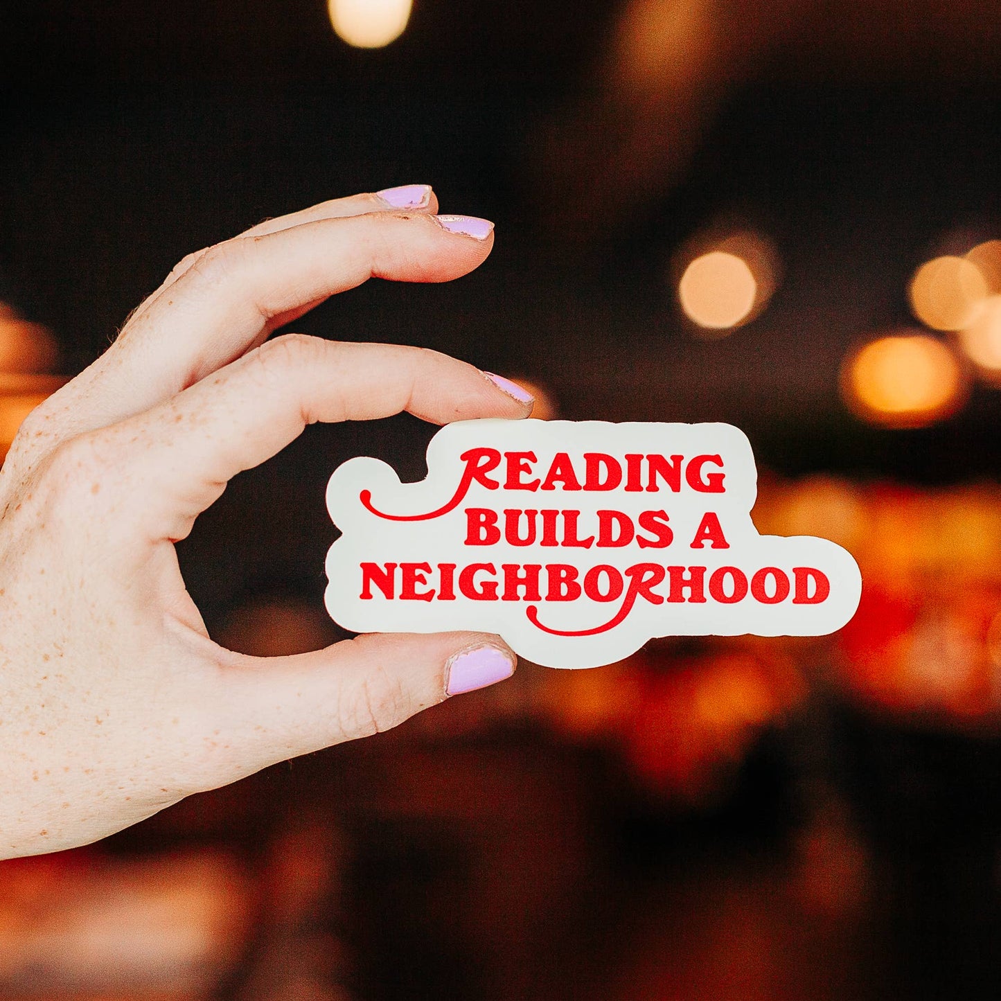 Reading Builds a Neighborhood